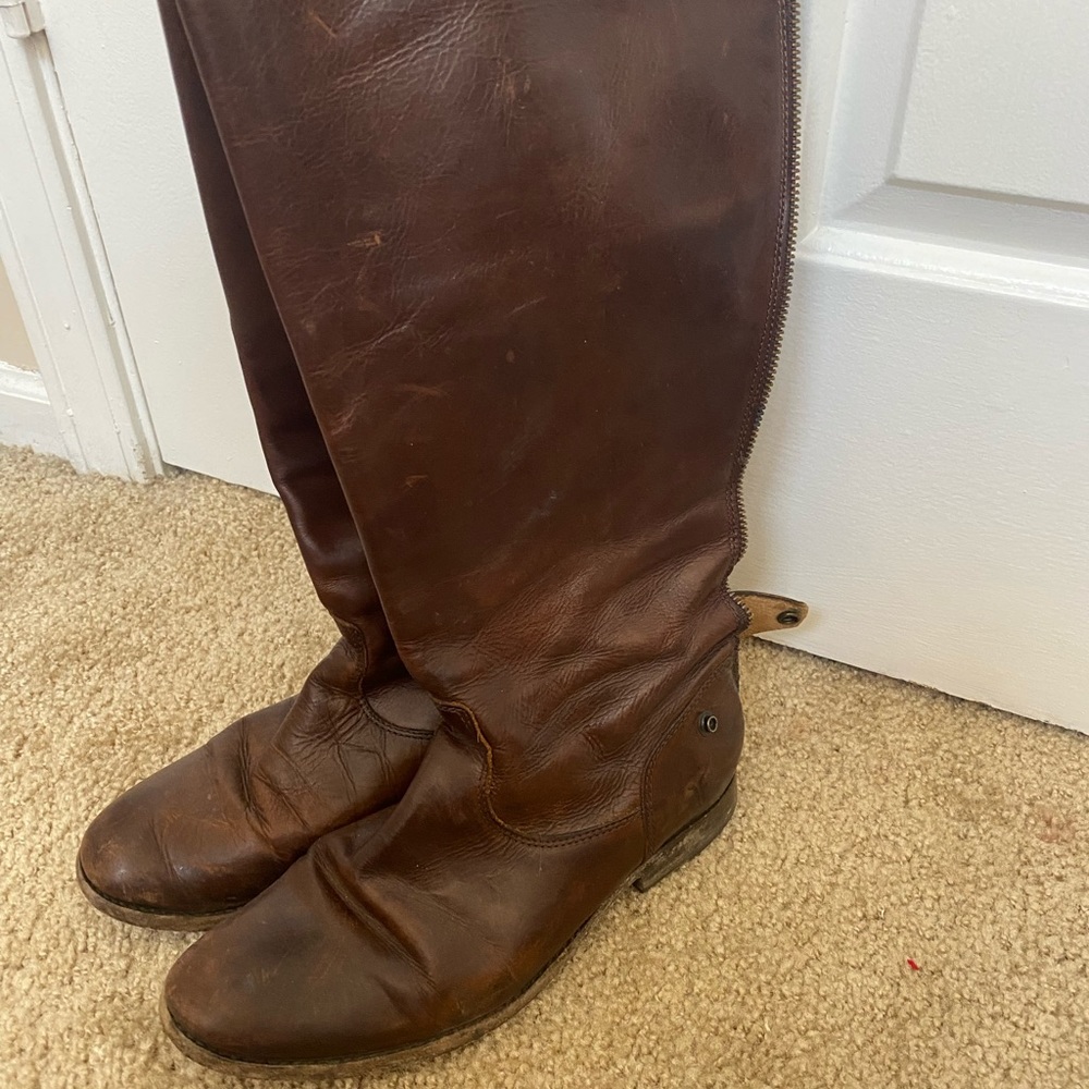 Extended Calf Frye boots